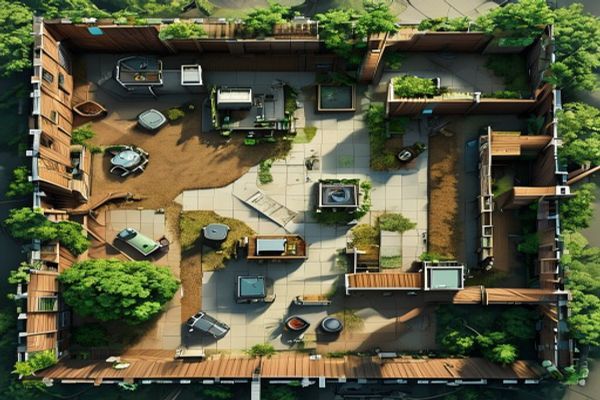 开局布局，优先清理障碍物